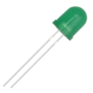 DIODO LED 10MM VERDE