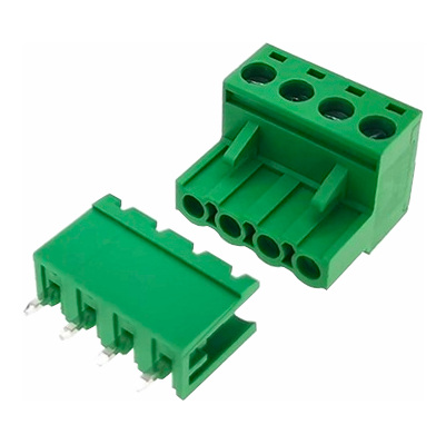 TERMINAL BLOQUE  4 CONTACTOS PCB 2.54MM MACHO/HEMBRA PCB 5.08MM DEGSON