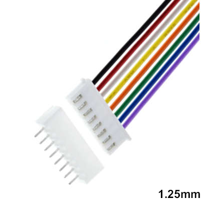 CONECTOR JST 8 PINES MACHO/HEMBRA SH 1.25MM