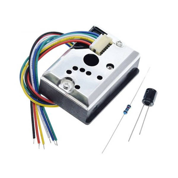 SENSOR OPTICO DETECTOR DE PARTICULAS EN EL AIRE (POLVO - HUMO)