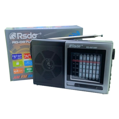 RADIO PORTATIL 8 BANDAS CON BT RD-087UBT