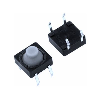 SWITCH PULSADOR TACTIL 8X8X5MM 4 PINES INSONORO