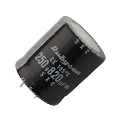 CAPACITOR ELECTROLITICO 820uF 250V ALUMINUM ELECTROLYTIC CAPACITOR