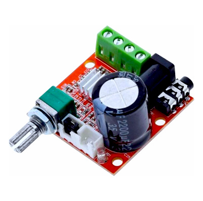 AMPLIFICADOR DE AUDIO ESTEREO 2x10W CON CONTROL VOLUMEN PAM8610