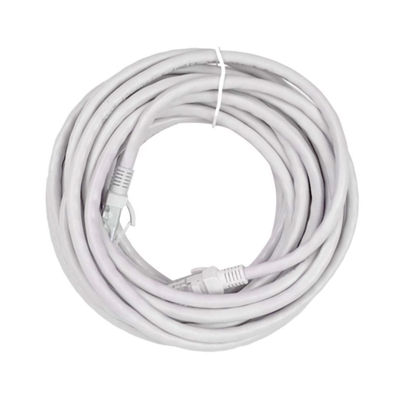 CABLE DE RED PATCH CORD CAT6 20 METROS GRIS