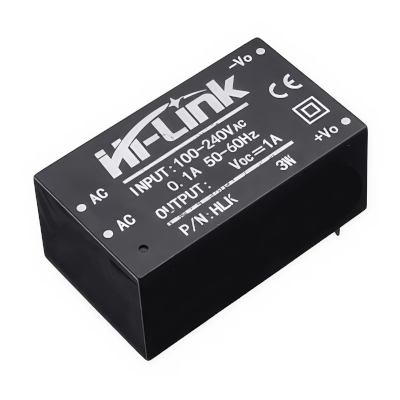 MINI FUENTE DE PODER 100-240VAC A 3.3VDC 3 WATTS HLK-PM03 BUCK STEP DOWN POWER SUPPLY MODULE