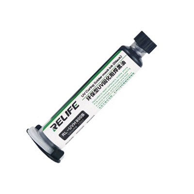 MASCARA UV CURABLE PARA REPARACION DE PCB NEGRO RELIFE RL-UVH900B