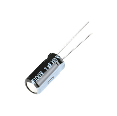CAPACITOR ELECTROLITICO 1uF X 100V ELECTROLYTIC CAPACITOR