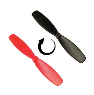 HELICE PROPELA PARA MOTOR 2 ASPAS 5MM A FAVOR MANECILLAS DEL RELOJ CLOCKWISE CW