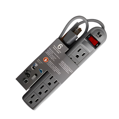 REGLETA ELECTRICA 6 TOMAS TREK 5 METROS TK-118 6 SOCKET OUTLETS POWER STRIP