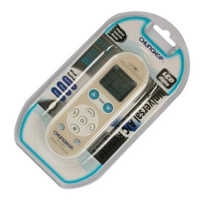 CONTROL REMOTO AIRE ACONDICIONADO UNIVERSAL CHUNGHOP Q-338E