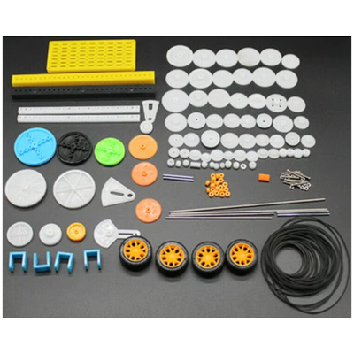 KIT DE ENGRANAJES DE PLASTICO / POLEAS / FAJAS ELASTICAS 90PZS