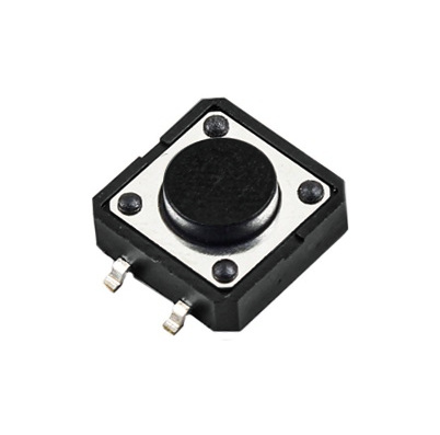 SWITCH PULSADOR 12X12X5MM 4 PINES BOTON REDONDO SMD
