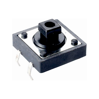SWITCH PULSADOR TACTIL 12X12X7.3MM 4 PINES BOTON CUADRADO