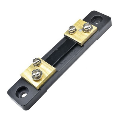 SHUNT DE CARGA PARA AMPERIMETRO 75mV 50A