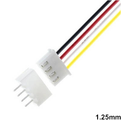 CONECTOR JST 4 PINES MACHO/HEMBRA SH 1.25MM