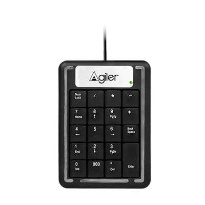 TECLADO NUMERICO ALAMBRICO AGILER AGI-9823 NUMERIC KEY PAD