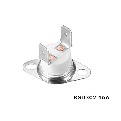 TERMOSTATO 16A 250V NC CERAMICO KSD302 240ºC