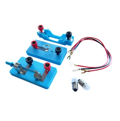 KIT CIRCUITO ELECTRICO BASICO ELECTRONICO USO ESCOLAR
