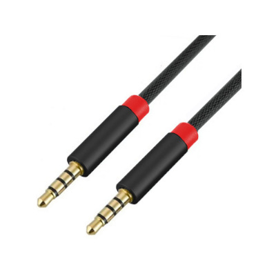 CABLE AUXILIAR 3.5MM TRRS 4 POLOS 2 METROS