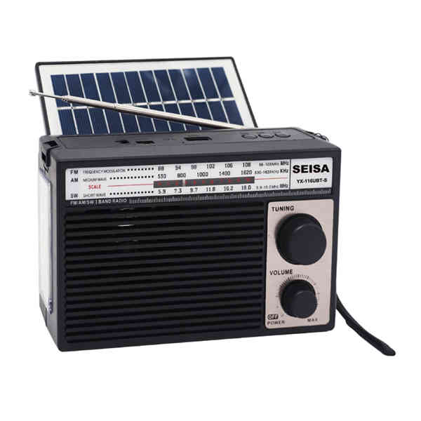 RADIO PORTATIL 3 BANDAS AM FM SW SEISA YX-116UBT-S