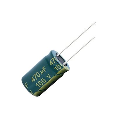 CAPACITOR ELECTROLITICO 470uF X 100V
