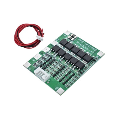 PLACA DE PROTECCION DE BATERIA BMS (BALANCEADA) 4S 14.8V 30A 18650