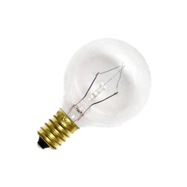 BOMBILLO 110V 40W ROSCA E-12 ESTILO GLOBO