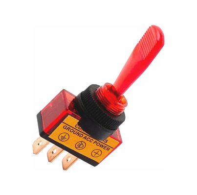 SWITCH PALANCA 20A 12V  3 PINES AUTOMOTRIZ