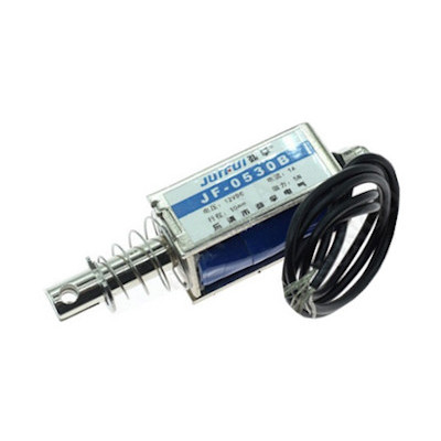 SOLENOIDE 12V 1A 10mm 5N JF-0530B