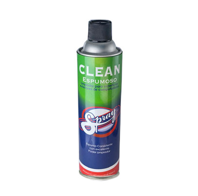 ESPUMA LIMPIADORA SPRAY PARA SUPERFICIES EXTERIORES DE COMPUTO