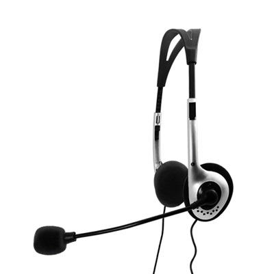 AUDIFONO ALAMBRICO CON CONECTOR 3.5MM HEADSET ARGOM ARG-HS-0088