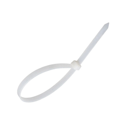 AMARRA FAJA PLASTICA DE NYLON 20 CM 8 PULG ADAS BLANCO 8¨  20 CM