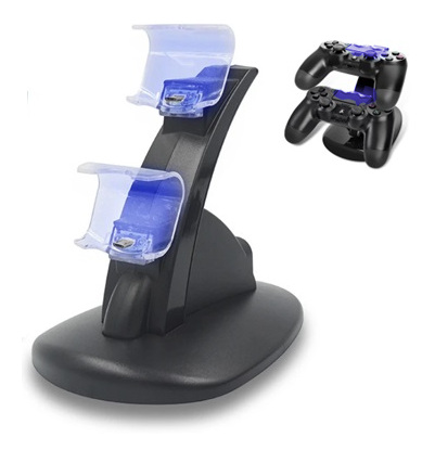CARGADOR DOBLE PARA CONTROL PS4 SLIM / PRO