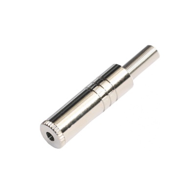 CONECTOR HEMBRA JACK 3.5MM MONO METAL