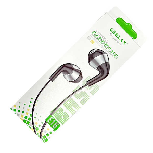 AUDIFONOS GERLAX MANOS LIBRES STEREO EARPHONE E16