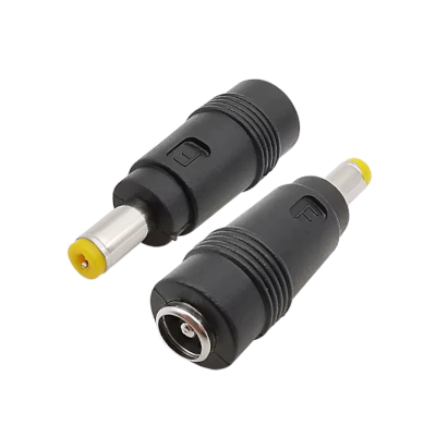 CONECTOR ADAPTADOR HEMBRA DC 2.1MM A MACHO 1.7MM (G)
