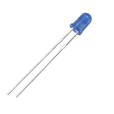 DIODO LED 3MM AZUL DIFUSO