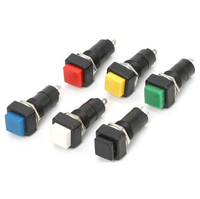 SWITCH PULSADOR 3A 250V CUADRADO