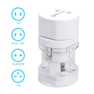 ADAPTADOR UNIVERSAL AC INTERNACIONAL ALL IN ONE REDONDO