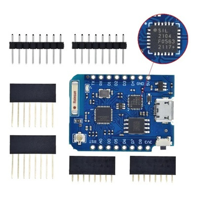 PLACA DE DESARROLLO D1 MINI PRO BASADA EN ESP8266