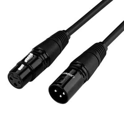 CABLE XLR CANNON EXTENSION MACHO A HEMBRA UGREEN 8 METROS 20713
