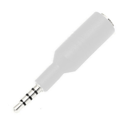 ADAPTADOR MACHO 3.5MM TRRS A HEMBRA 3.5MM ESTEREO