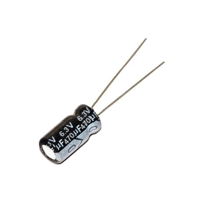 CAPACITOR ELECTROLITICO 470uF X 6.3V