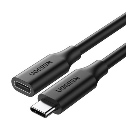 CABLE USB EXTENSION TIPO C MACHO HEMBRA 5A 1 METRO UGREEN 10387