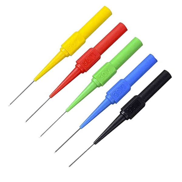 JUEGO DE 5 PUNTAS AGUJA DE EXTENSION PARA DIAGNOSTICO AUTOMOTRIZ 30V