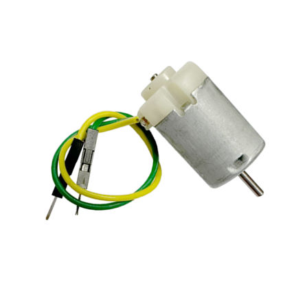 MOTOR 6VDC TIPO 130 MICRO MOTOR CON CABLE Y TERMINAL DUPONT MACHO