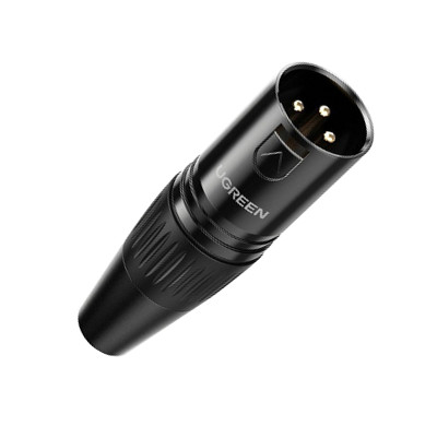 CONECTOR MACHO PLUG CANNON XLR UGREEN 80439