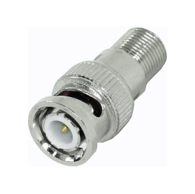 CONECTOR ADAPTADOR DE BNC MACHO A HEMBRA FITTING