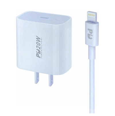 CARGADOR IPHONE QC3.0 18W CON CABLE LIGHTNING